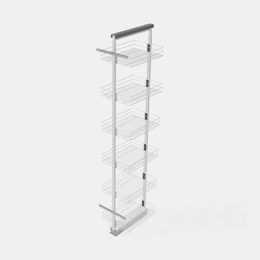 Ancho 400mm 6 Bandejas Al x An x Pr(mm): 1850-2000x330x510