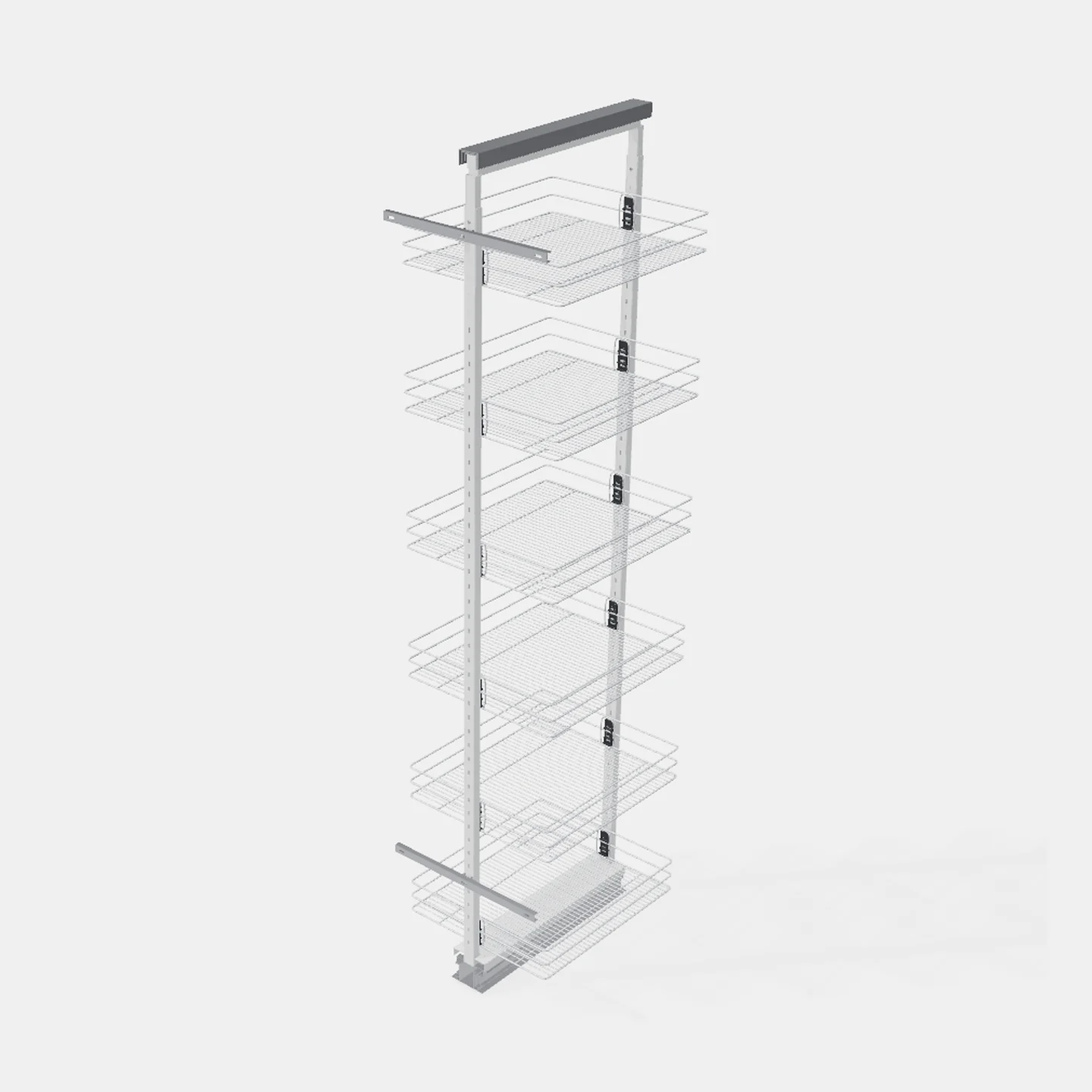 Ancho 450mm 6 Bandejas Al x An x Pr(mm): 1700-1850x380x510