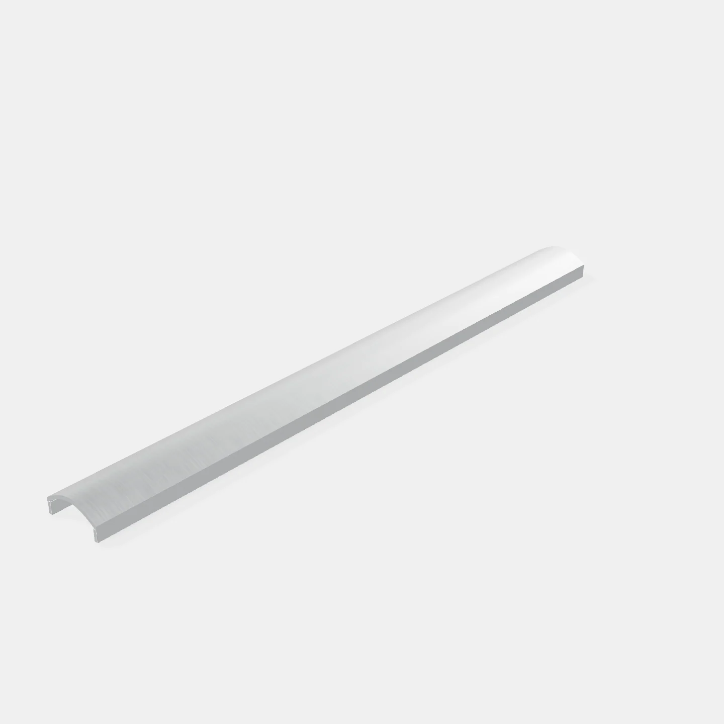 Perfil Tapacanto Curvo Lìnea Para Placa de 18mm - Largo: 3,0mt