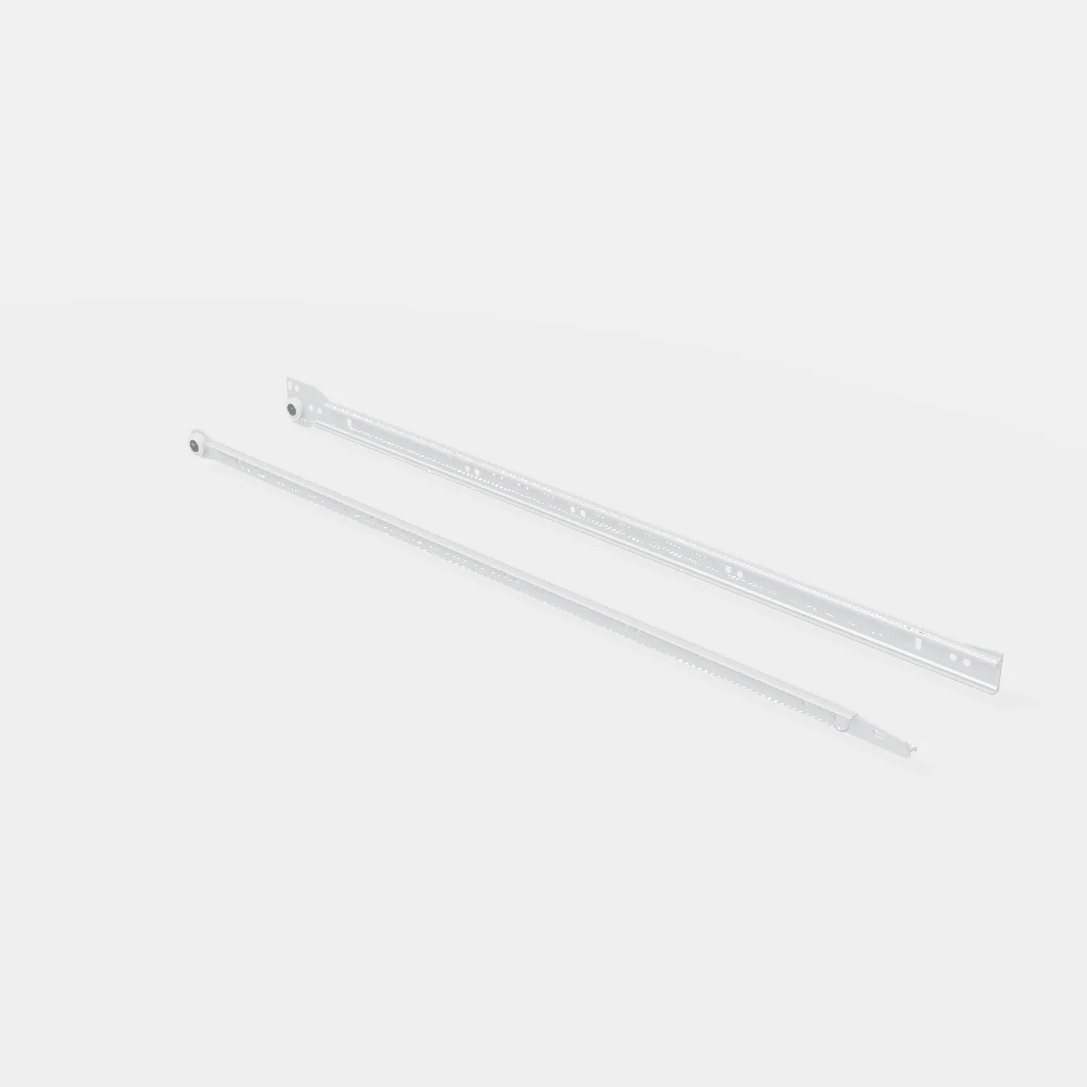 Set Corredera Metálica Z 0,9mm 600mm Blanca