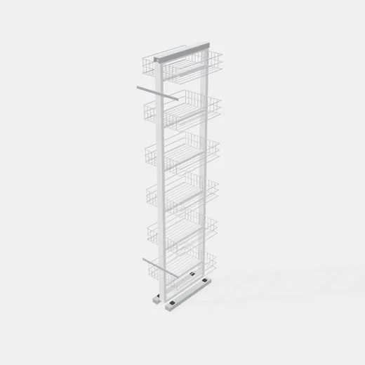 Ancho 400mm 6 Bandejas Al x An x Pr(mm): 1700-1850x330x510