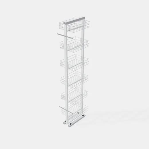 Ancho 400mm 6 Bandejas Al x An x Pr(mm): 1850-2000x330x510
