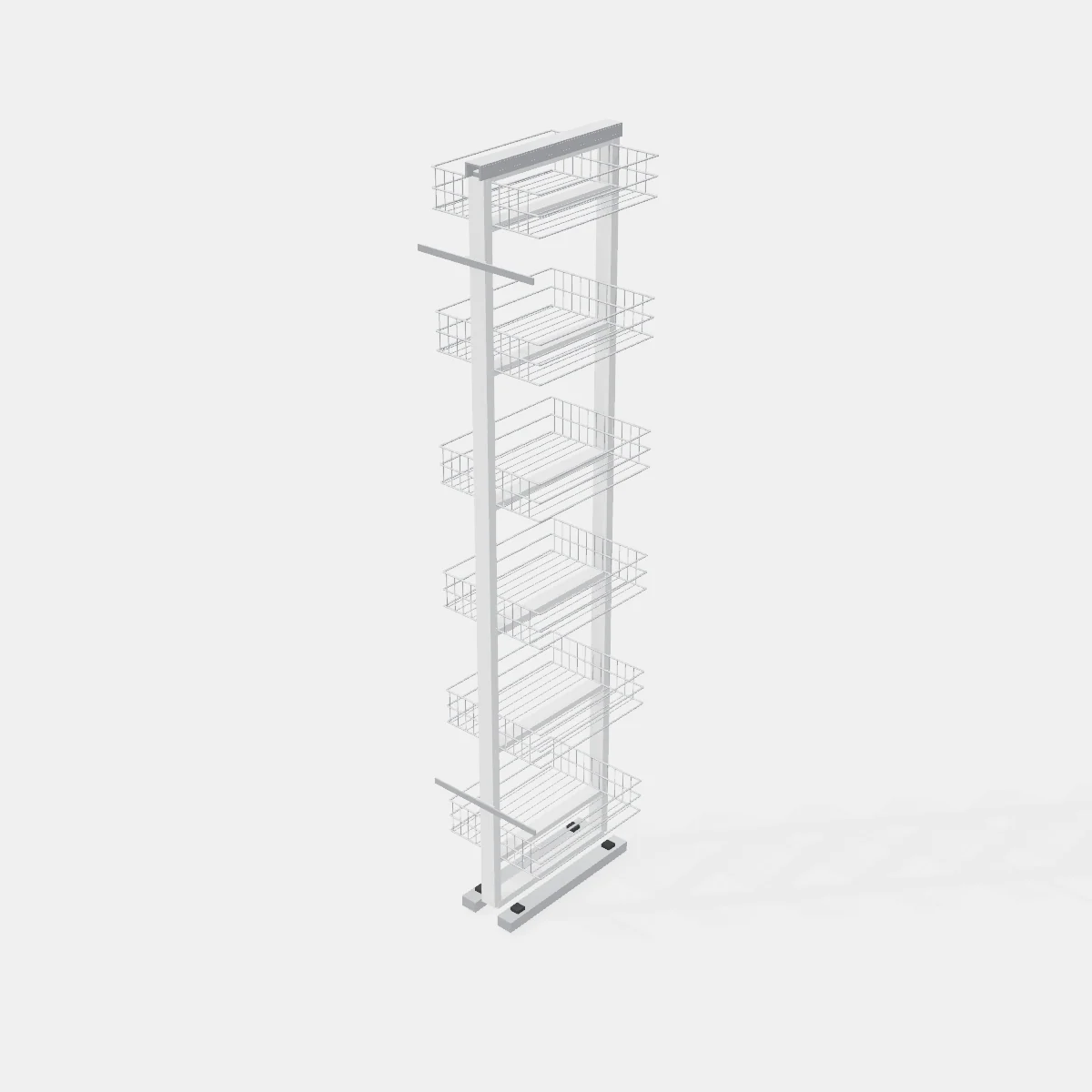 Ancho 400mm 6 Bandejas Al x An x Pr(mm): 1850-2000x330x510