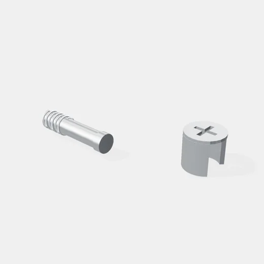 Conector Rápido - Caja Zamak + Perno