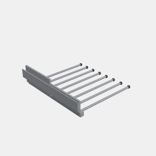 Pantal. Lat Extr 8 Prendas Antracita 400x460x120mm Der