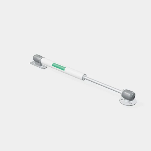 Pistón a Gas Con Cobertor - Apertura 75° a 110° - Fuerza: 60 Newton