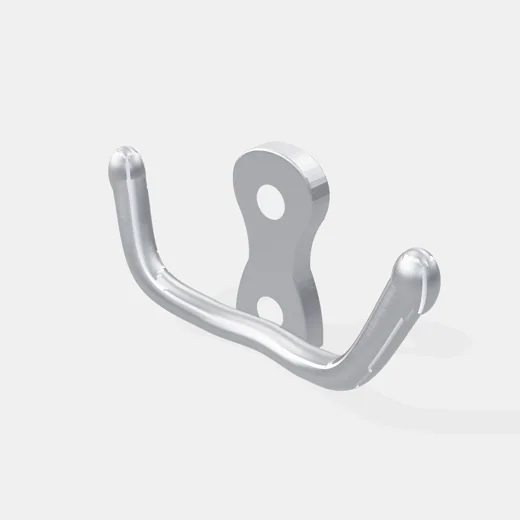 Perchero 17 Gota Doble Acero INOX
