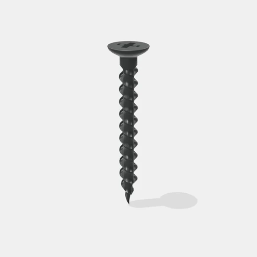 Tornillo Drywall Phillips Negro 6x1-1/4 (3.5x32mm) - Origen China