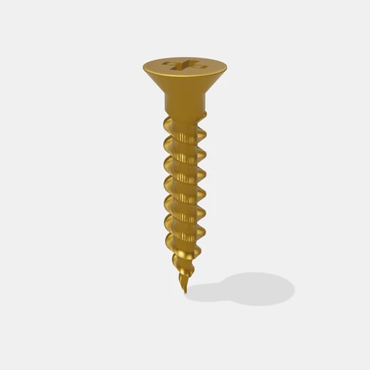 Tornillo Fix 3.5x20mm Phillips Amarillo