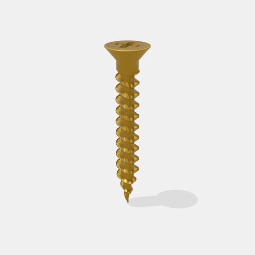 Tornillo Fix 3.5x25mm Phillips Amarillo