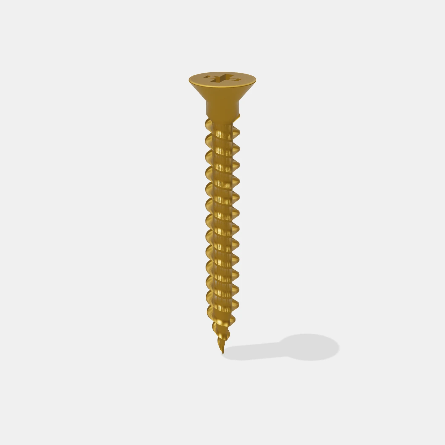 Tornillo Fix 3.5x30mm Phillips Amarillo - Origen China