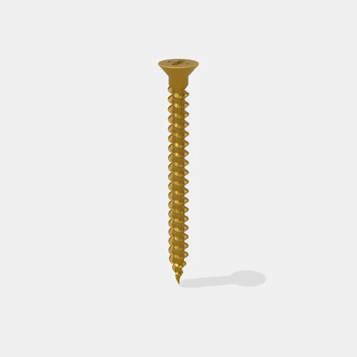 Tornillo Fix 3.5x40mm Phillips Amarillo - Origen China