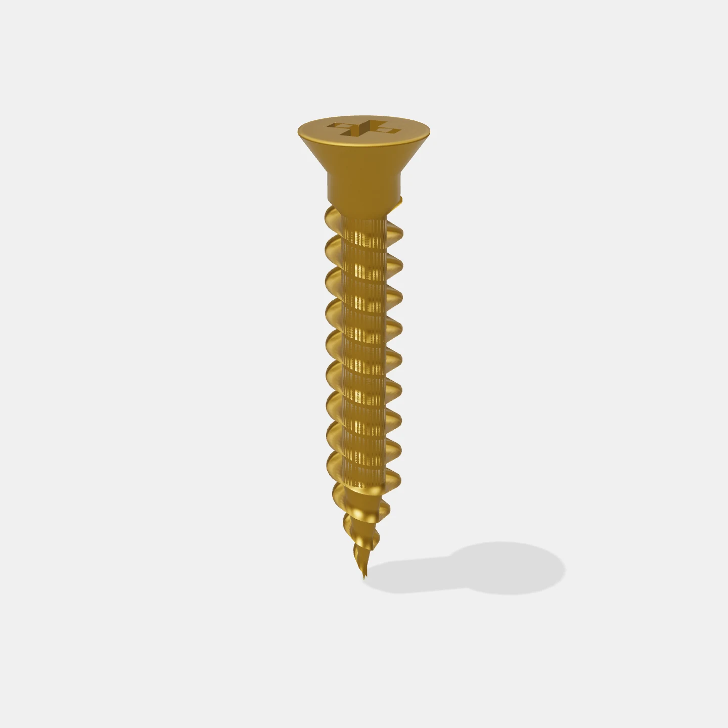 Tornillo Fix 4.0x25mm Phillips Amarillo